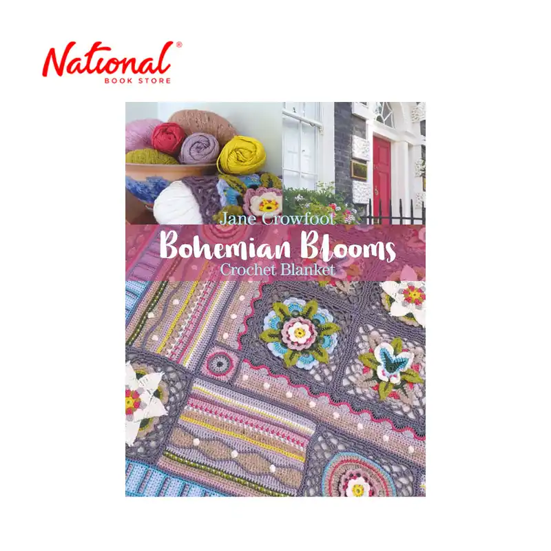Bohemian Blooms Crochet Blanket by Jane Crowfoot - Trade Paperback - Hobbies & Crafts Free Returns