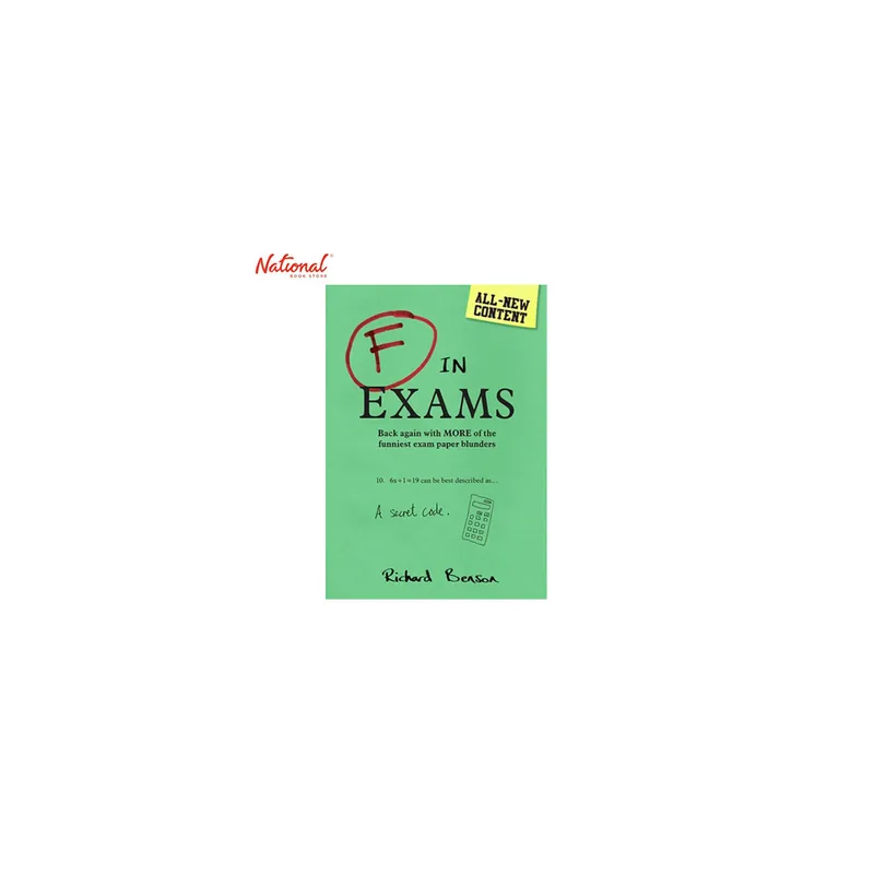 F IN EXAMS BACK AGAIN WITH MORE TRADE PAPERBACK Worldwide Shipping
