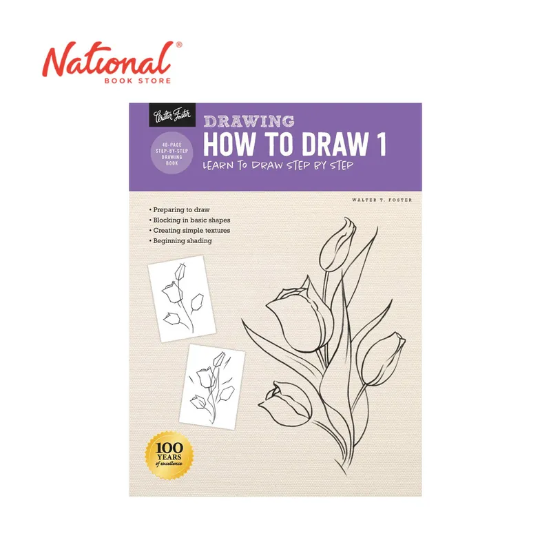 Wf:Drawing:How To Draw 1 by Walter Foster - Trade Paperback - Non-Fiction - Art Books Editor’s Pick