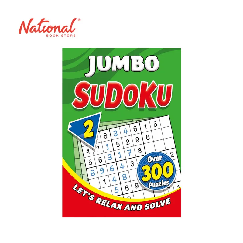 Jumbo Sudoku 2 by Mind To Mind - Trade Paperback - Entertainment - Games Handmade