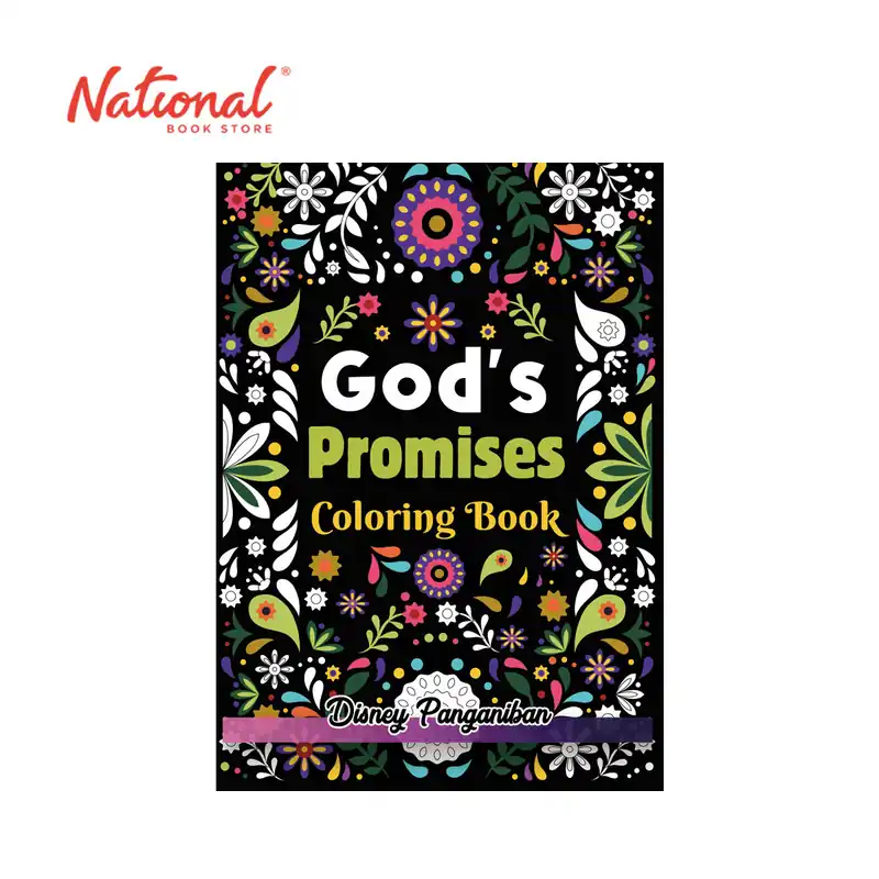 God's Promises Coloring Book by Disney Panganiban - Trade Paperback - Art Books Today Only