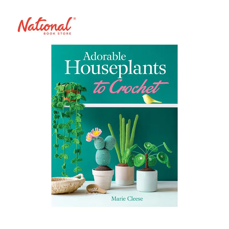 Free Shipping Adorable Houseplants to Crochet by Marie Clesse - Trade Paperback - Hobbies & Crafts