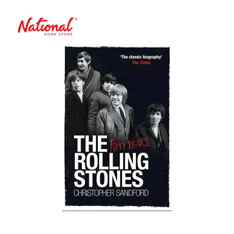 Same Day Shipping Rolling Stones 50 Years by Christoper Sandford - Trade Paperback - Music