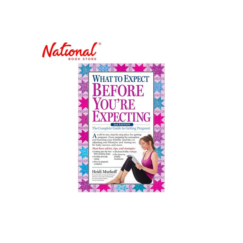 What to Expect Before You're Expecting Trade Paperback by Heidi Murkoff - Pregnancy - Parenting Mega Sale