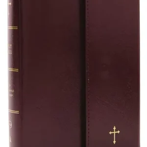 Worldwide Shipping NKJV Compact Paragraph-Style Bible W/ 43,000 Cross References, Burgundy Leatherflex W/ Magnetic Flap, Red Letter, Comfort Print: Holy Bible, New King James Version