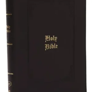 Cheap KJV Holy Bible: Giant Print Thinline Bible, Black Leathersoft, Red Letter, Comfort Print: King James Version (Vintage Series)