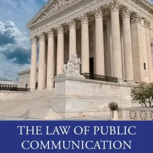 Buy Today The Law of Public Communication