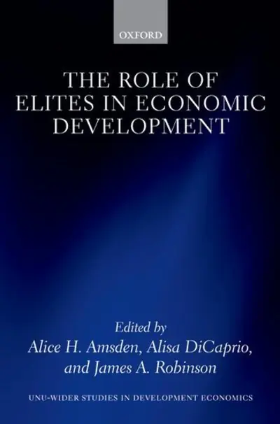 Fresh Stock The Role of Elites in Economic Development