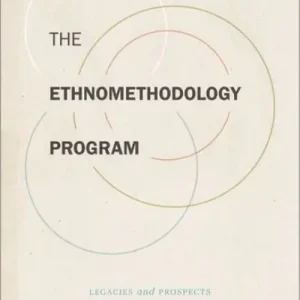 Sale The Ethnomethodology Program