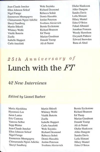 Lunch With the FT Big Sale