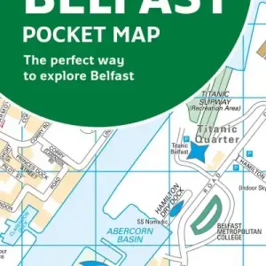 Belfast Pocket Map Fresh Stock