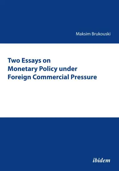Two Essays on Monetary Policy Under Foreign Commercial Pressure Next Day Delivery